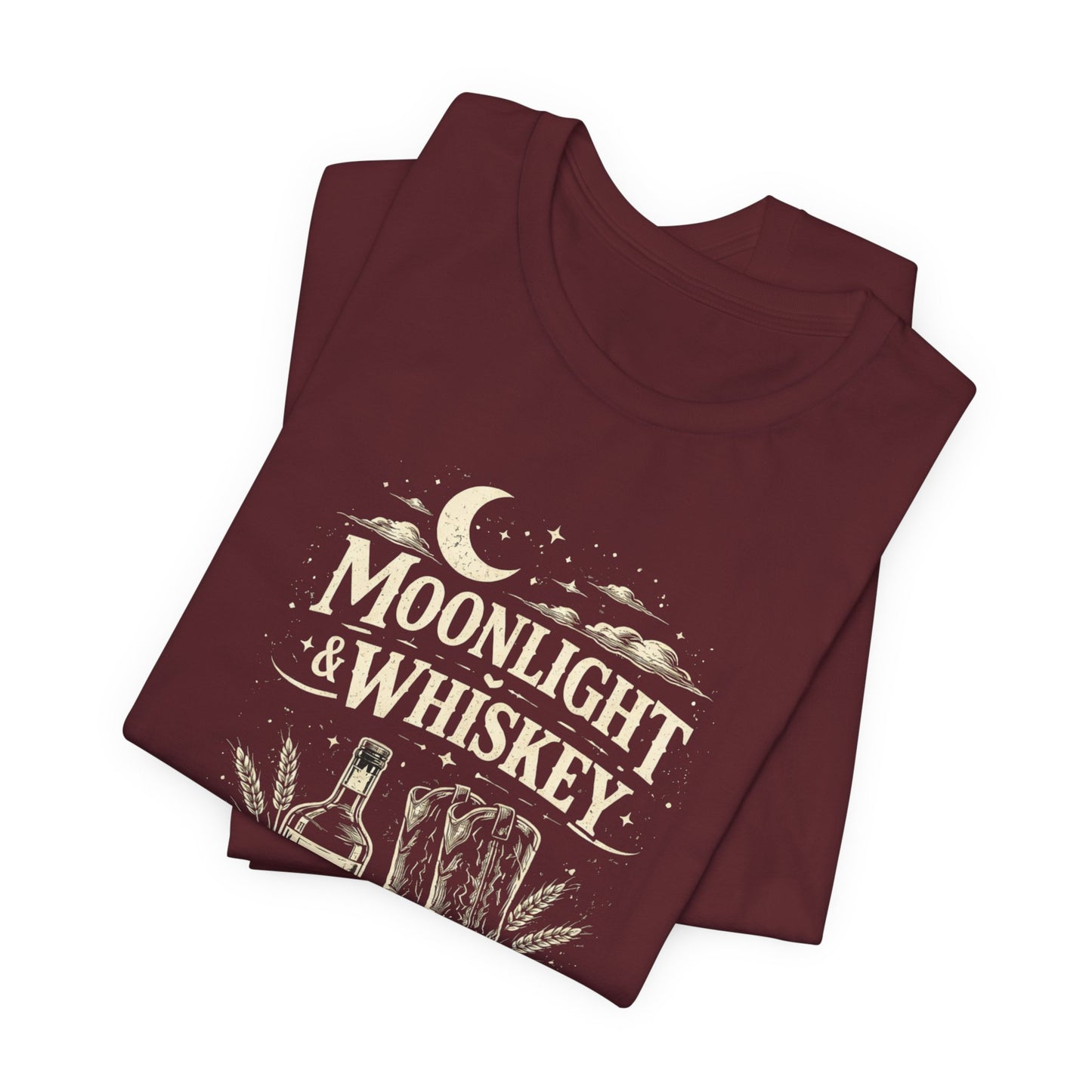 Rustic Moonlight & Whiskey T-Shirt