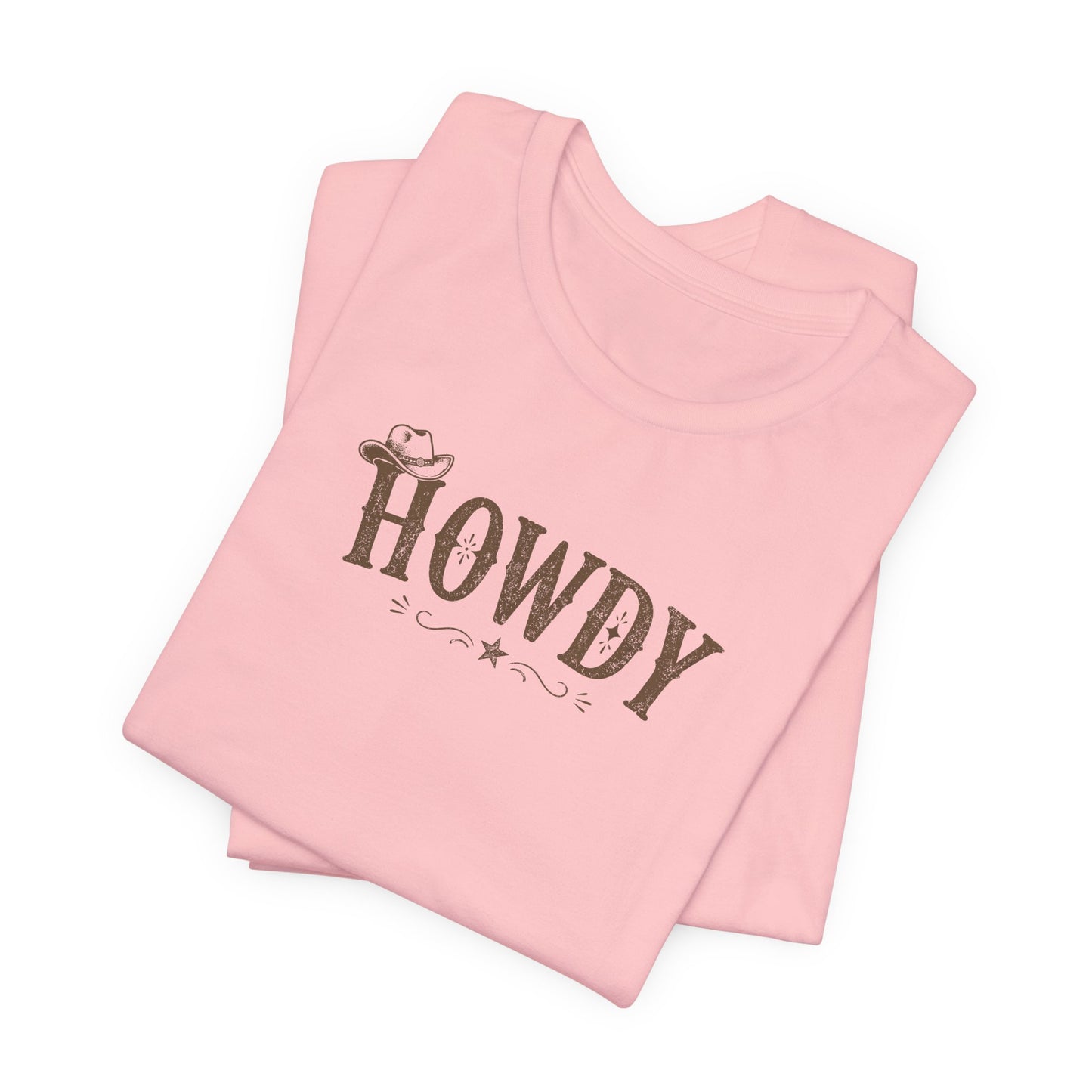 Howdy Tee — Vintage Western Greeting T-Shirt