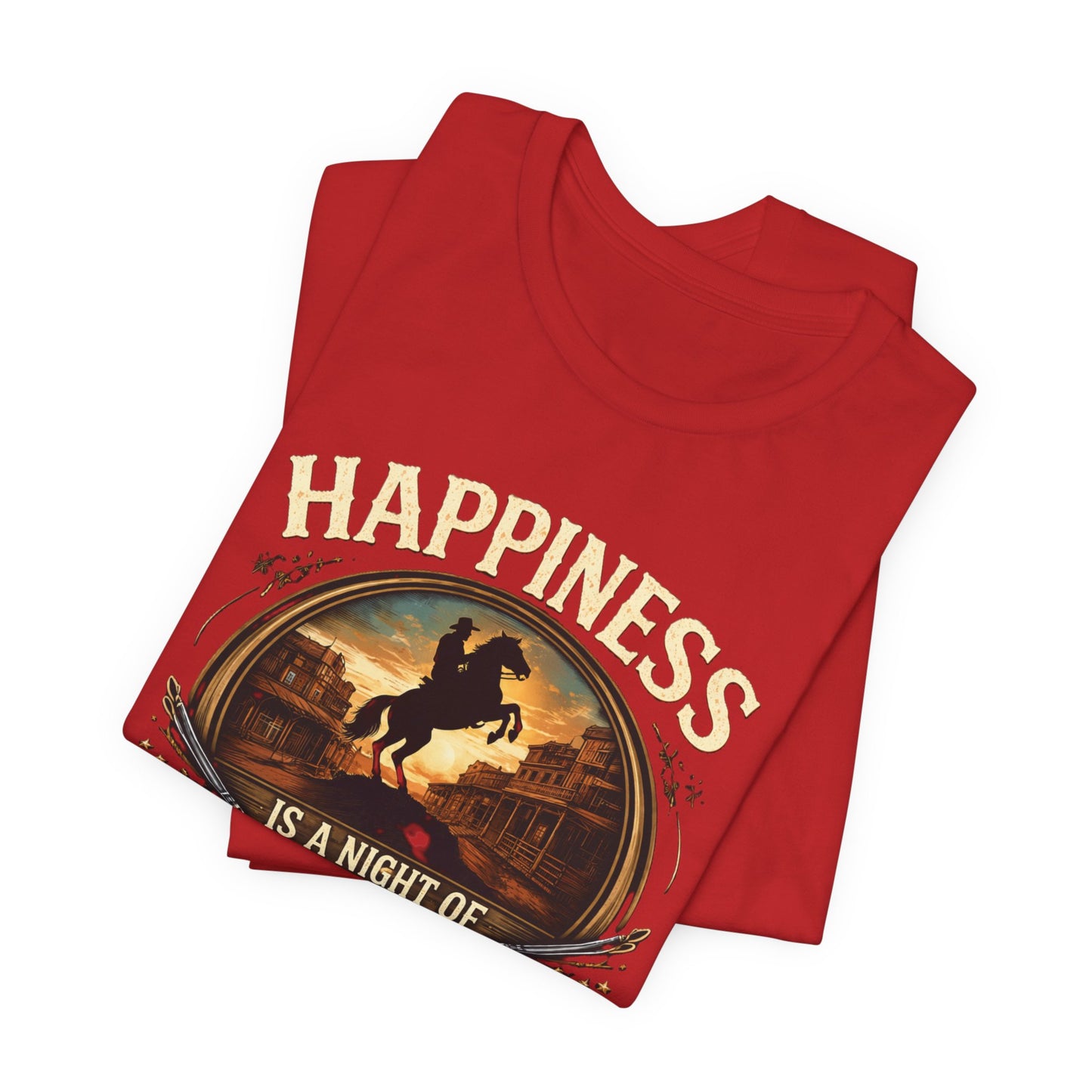 Happiness Is A Night Of Gunsmoke T-Shirt