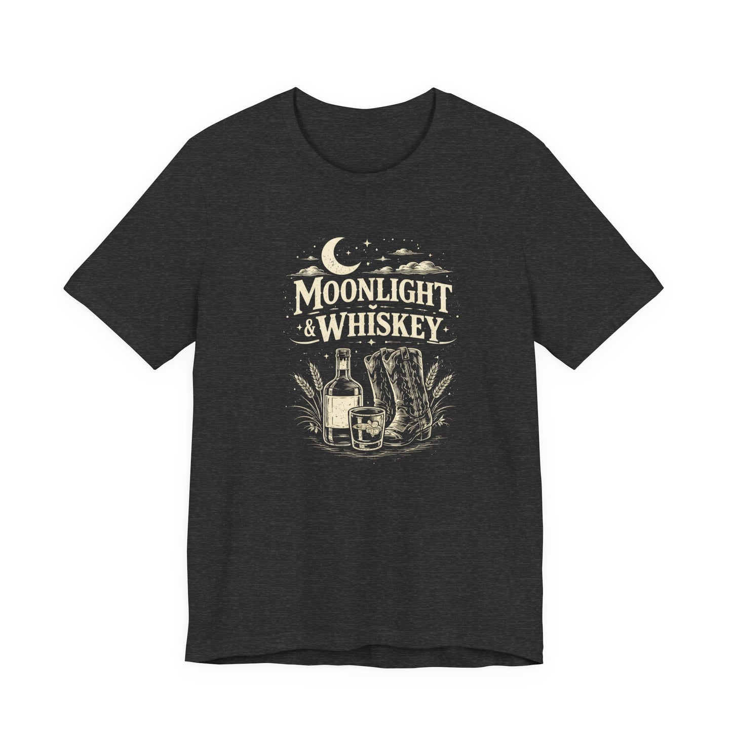 Rustic Moonlight & Whiskey T-Shirt