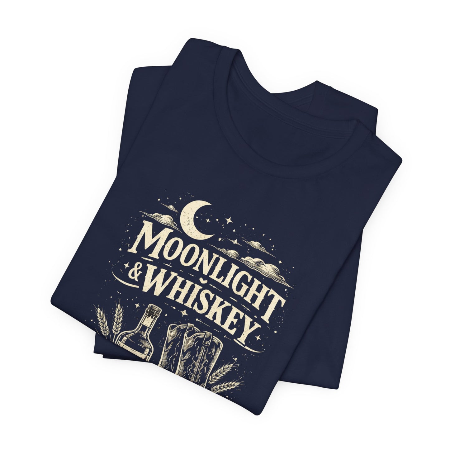 Rustic Moonlight & Whiskey T-Shirt