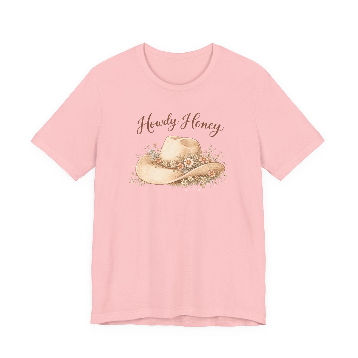 Howdy Honey Cowboy Hat T‑Shirt