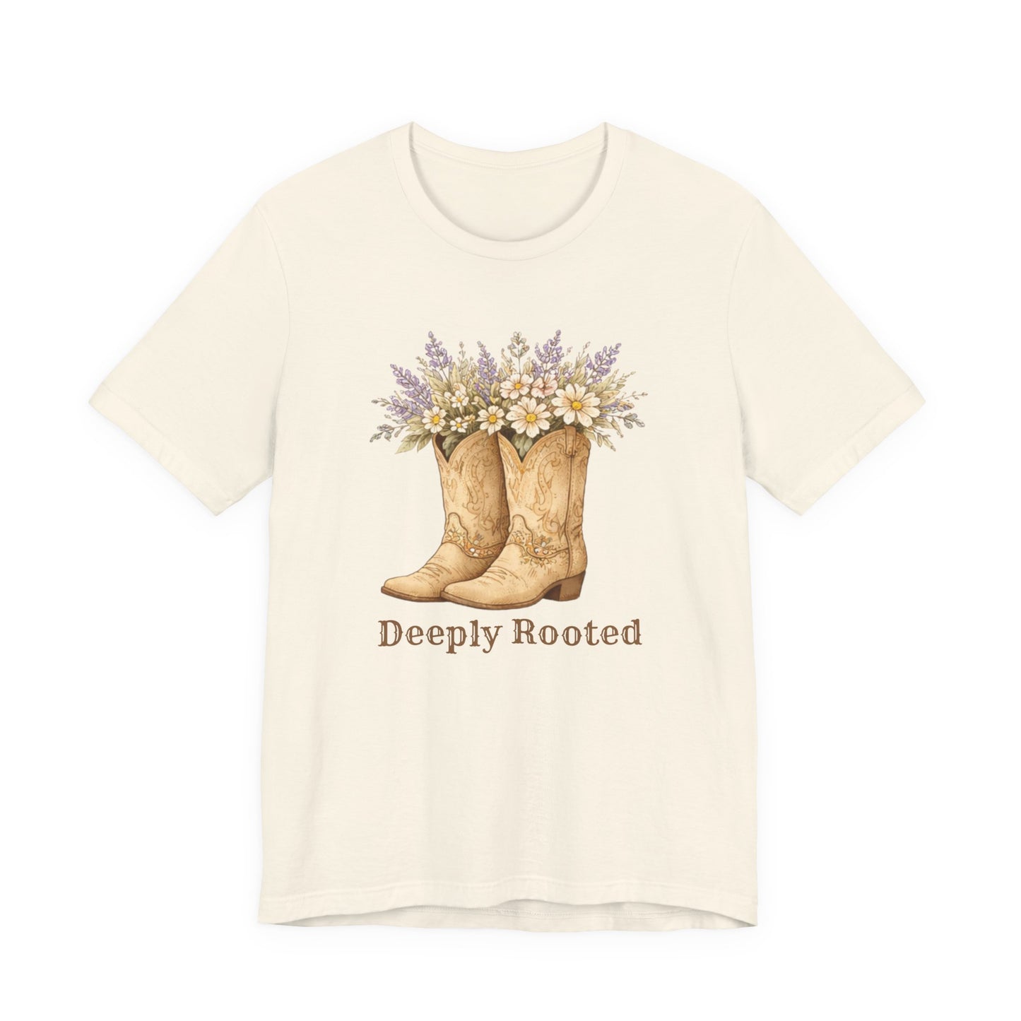 Deeply Rooted Cowboy Boots Floral T-Shirt