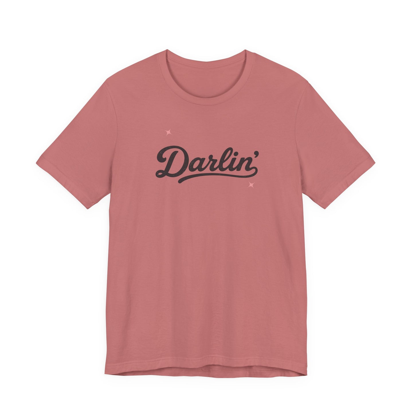 Darlin' Script  T-Shirt — Cute Retro Graphic T-Shirt