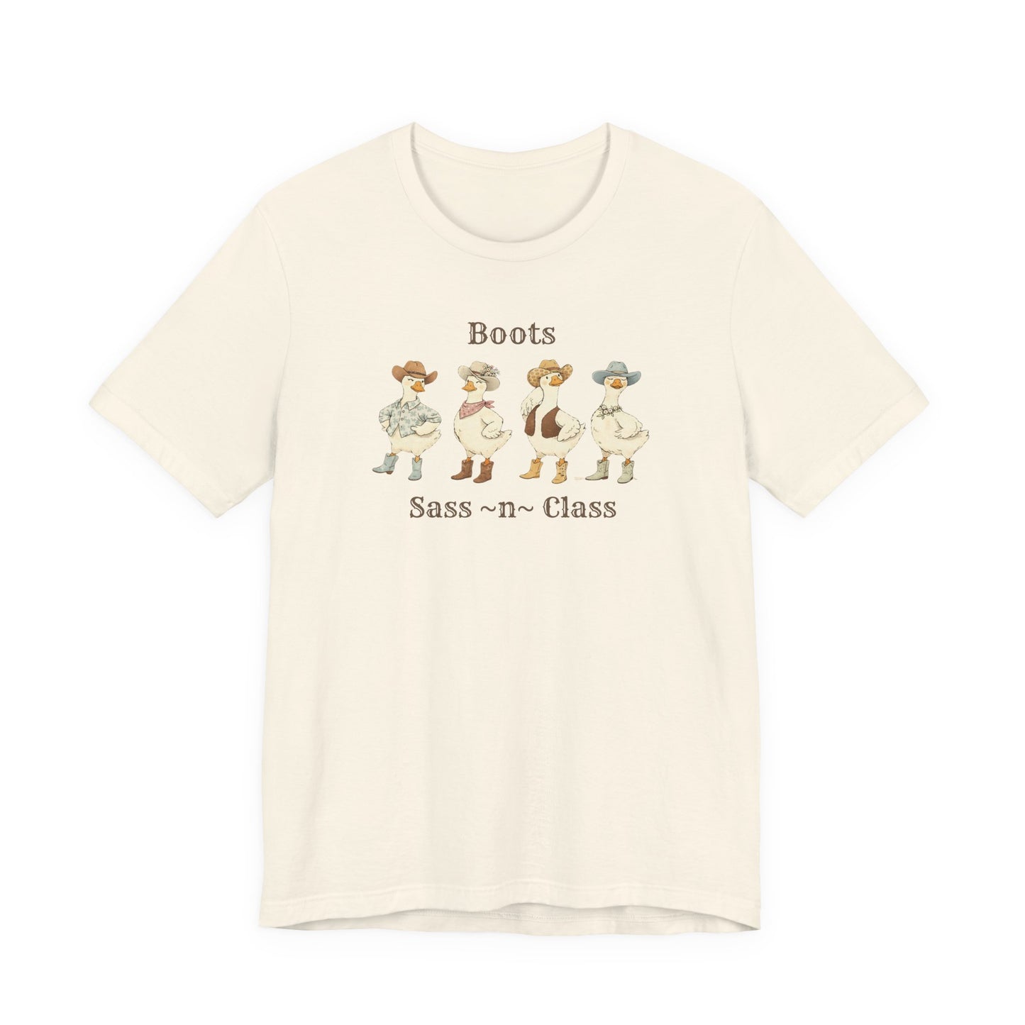 Boots Sass-n-Class Graphic T‑Shirt