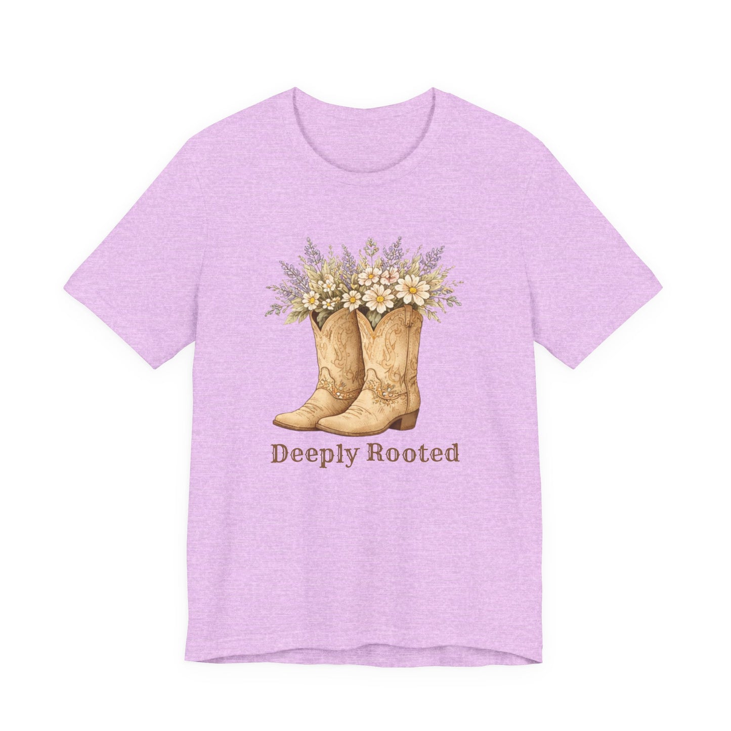 Deeply Rooted Cowboy Boots Floral T-Shirt