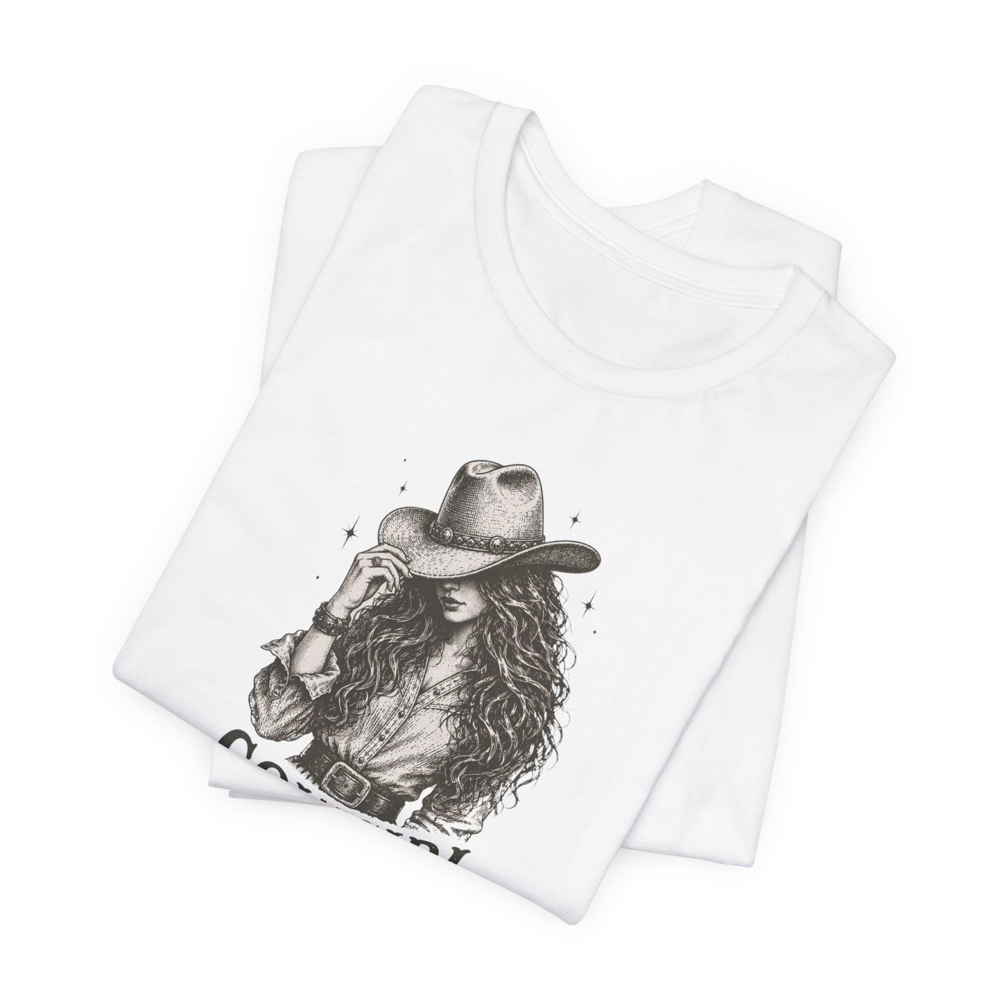Cowgirl Energy T-Shirt — Western Cowboy Hat Graphic