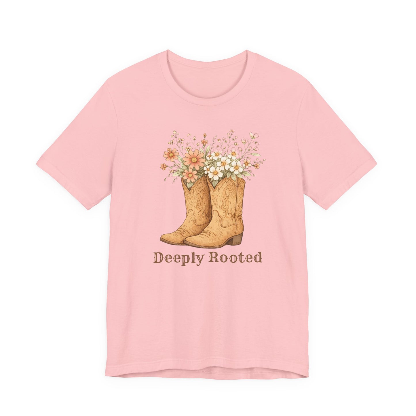 Deeply Rooted Cowboy Boots Floral T-Shirt