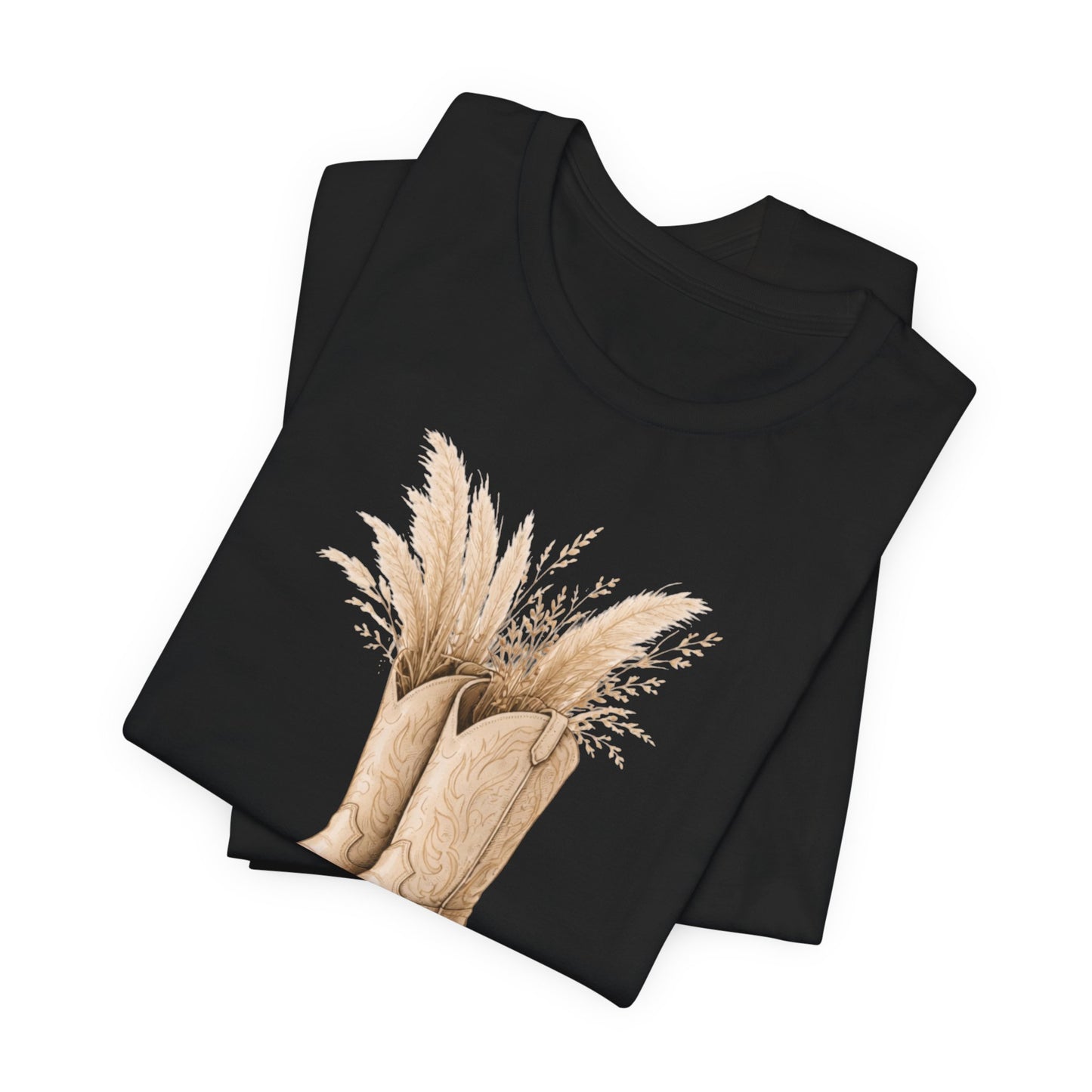 Cowboy Boots & Pampas Graphic T-Shirt