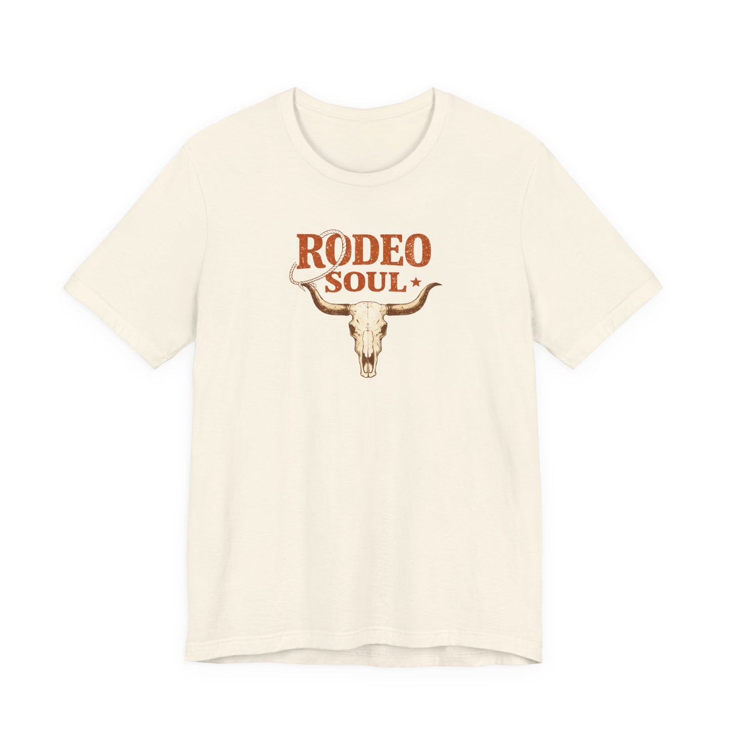Rodeo Soul T‑Shirt — Western Skull Graphic Tee