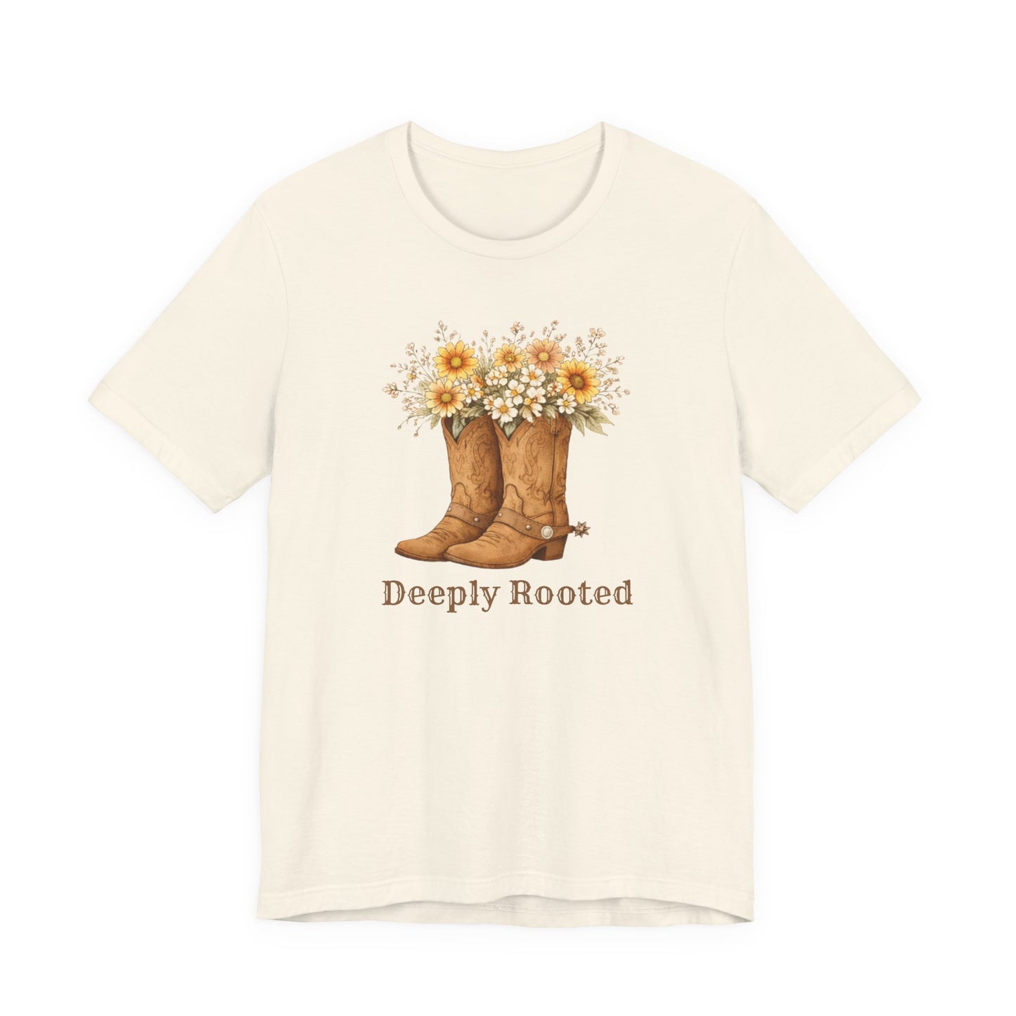 Deeply Rooted Cowboy Boots Floral T-Shirt