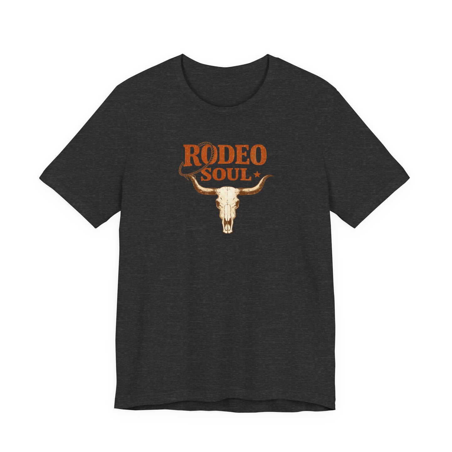 Rodeo Soul T‑Shirt — Western Skull Graphic Tee