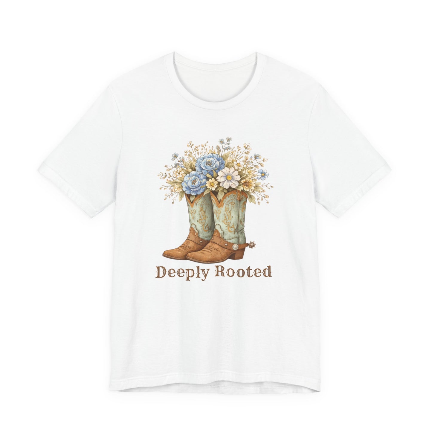 Deeply Rooted Cowboy Boots Floral T-Shirt