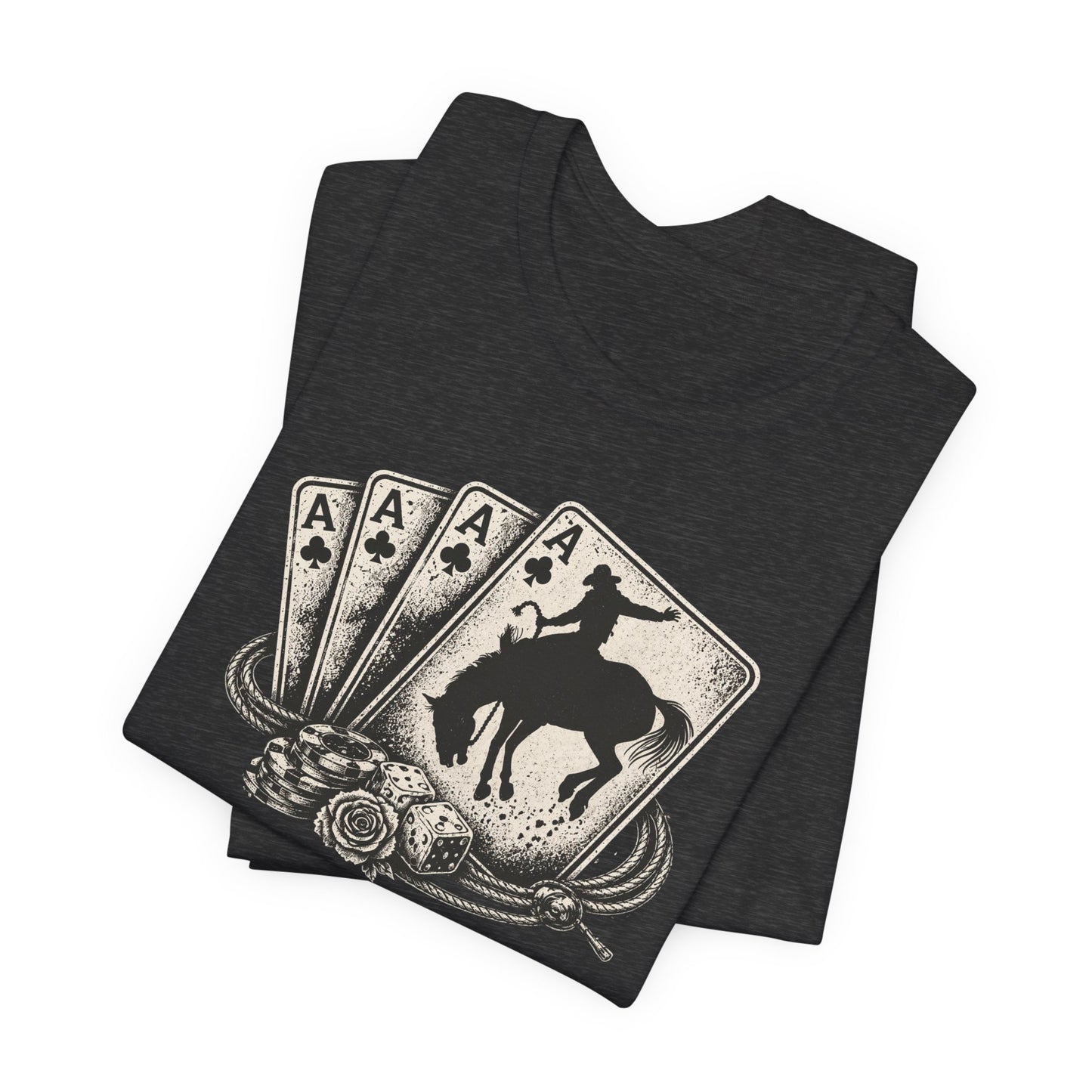 Western Ace Cards Graphic T-Shirt
