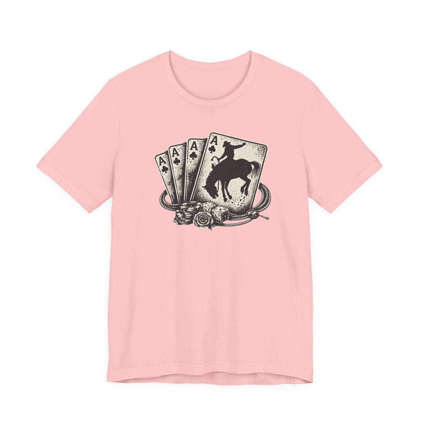 Western Ace Cards Graphic T-Shirt