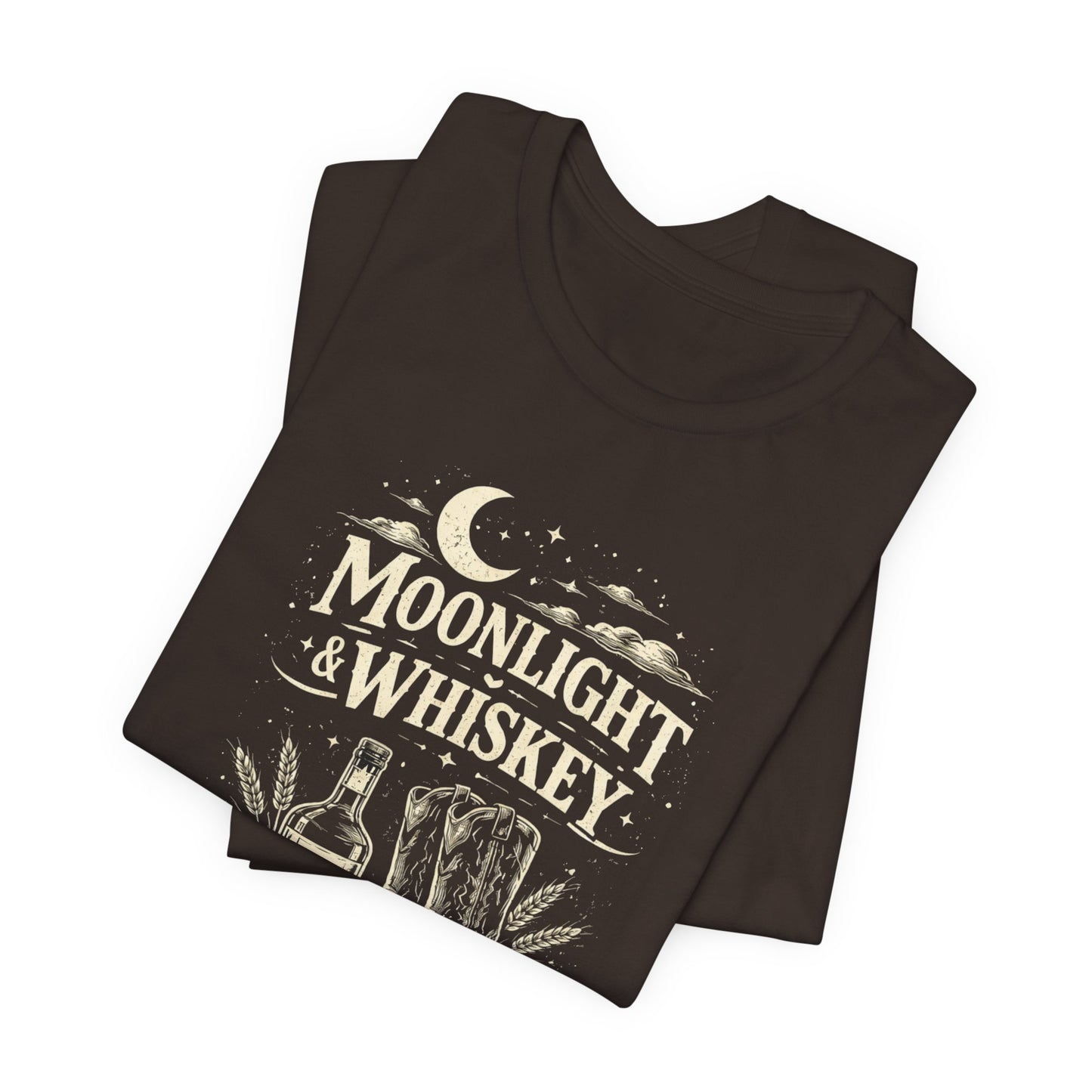 Rustic Moonlight & Whiskey T-Shirt