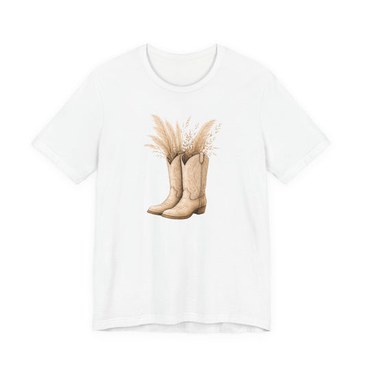 Cowboy Boots & Pampas Graphic T-Shirt