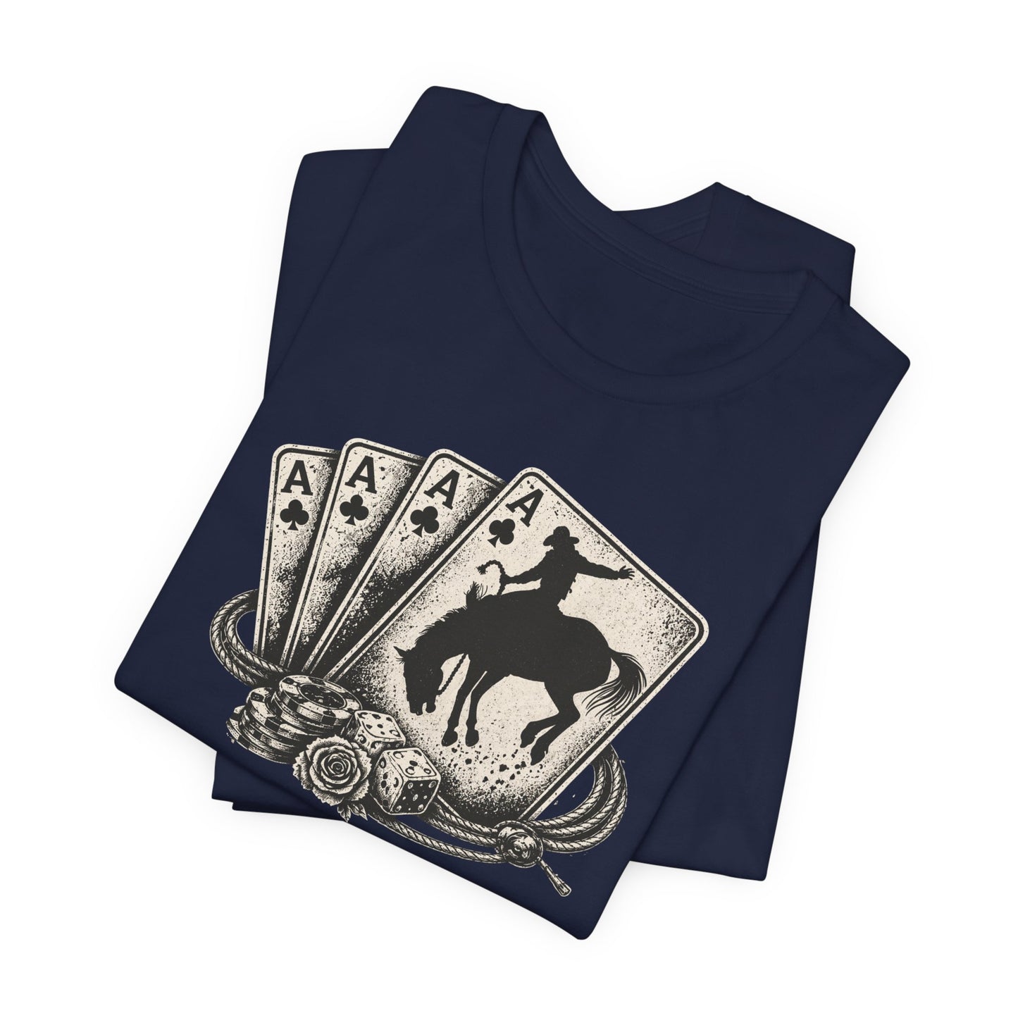 Western Ace Cards Graphic T-Shirt