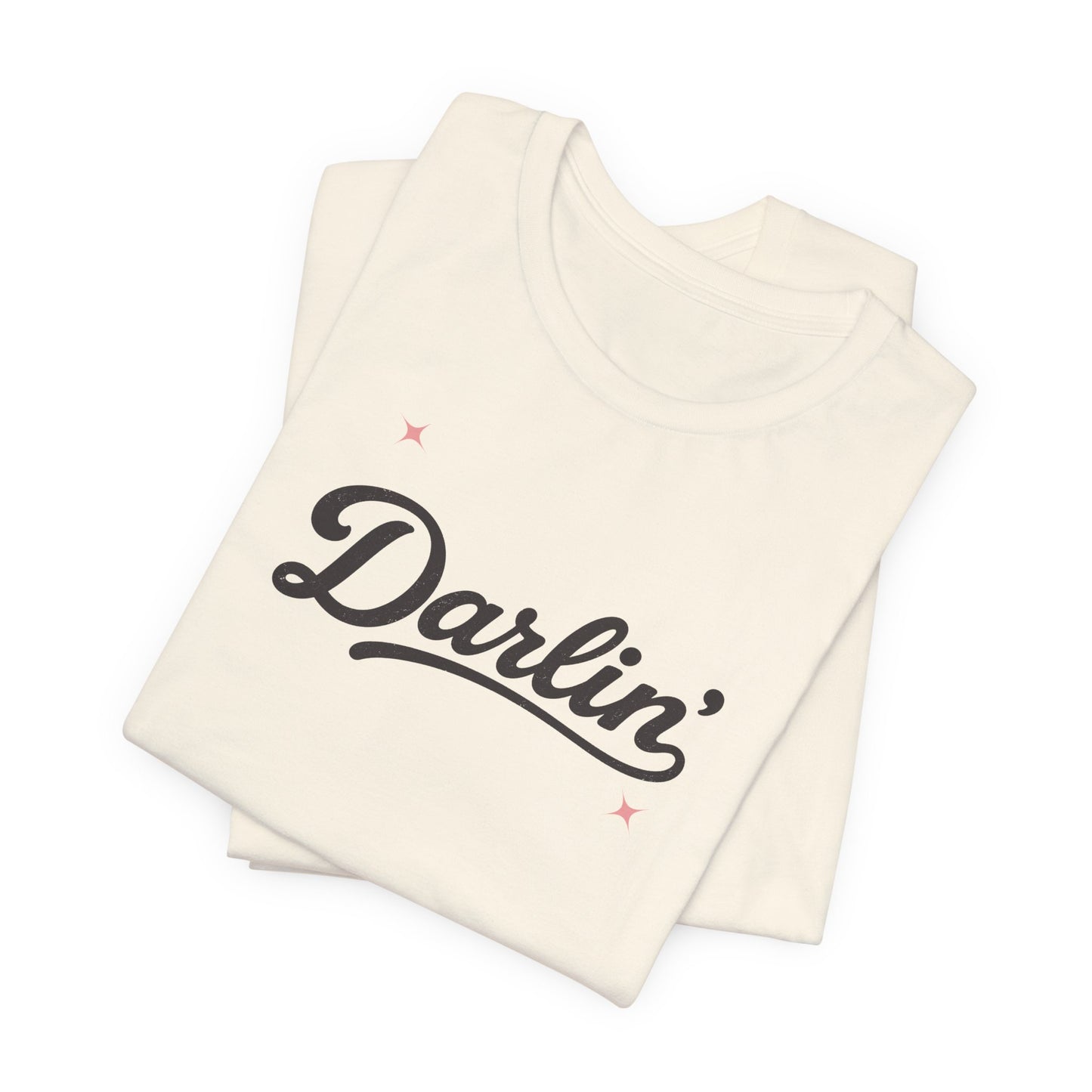 Darlin' Script  T-Shirt — Cute Retro Graphic T-Shirt