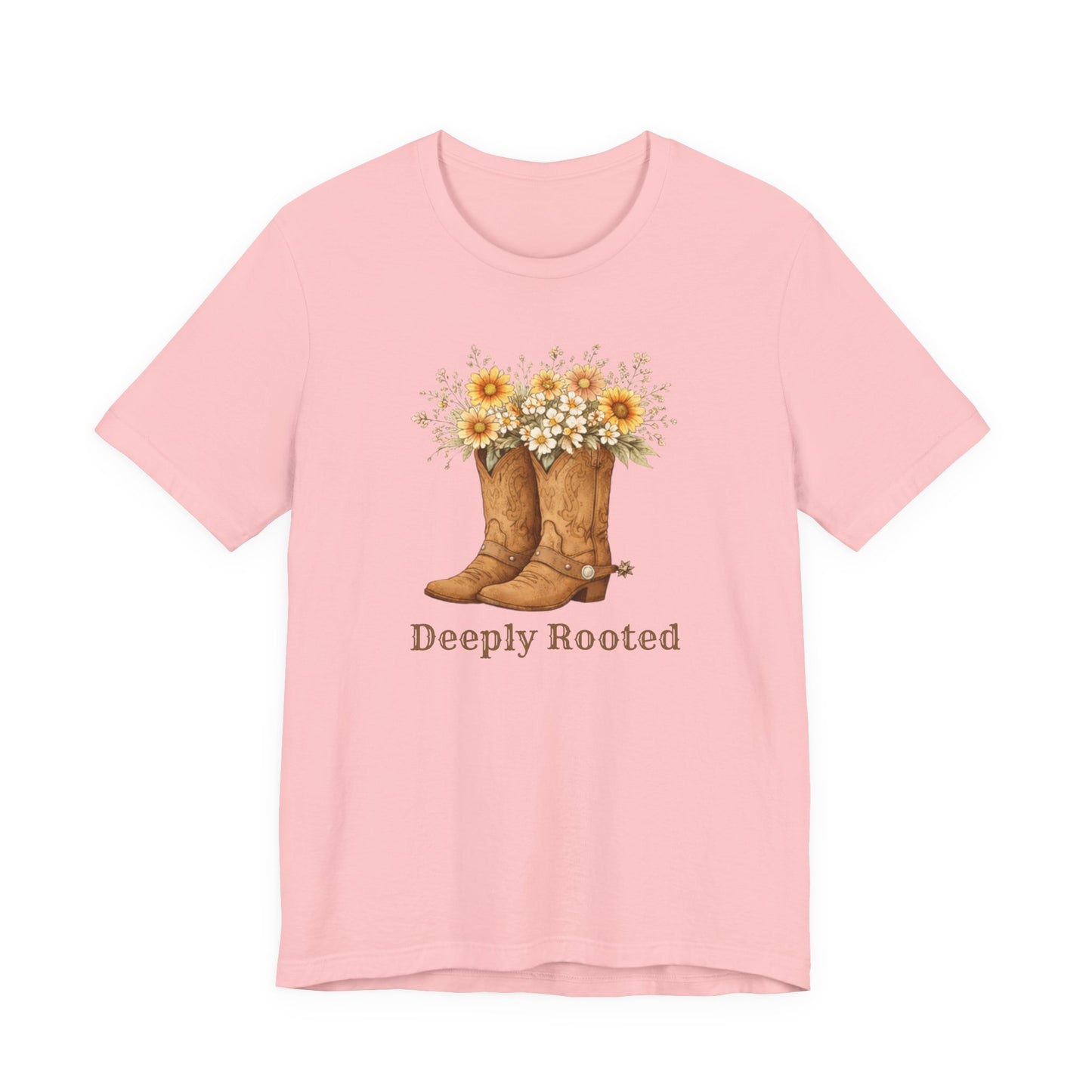 Deeply Rooted Cowboy Boots Floral T-Shirt