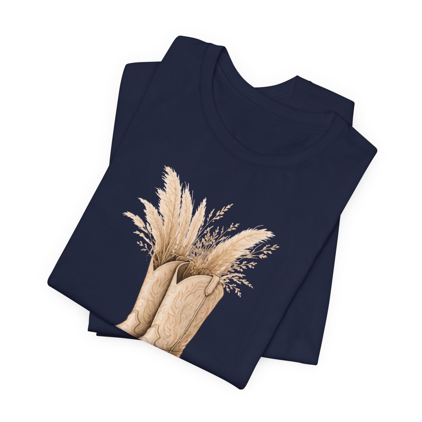 Cowboy Boots & Pampas Graphic T-Shirt