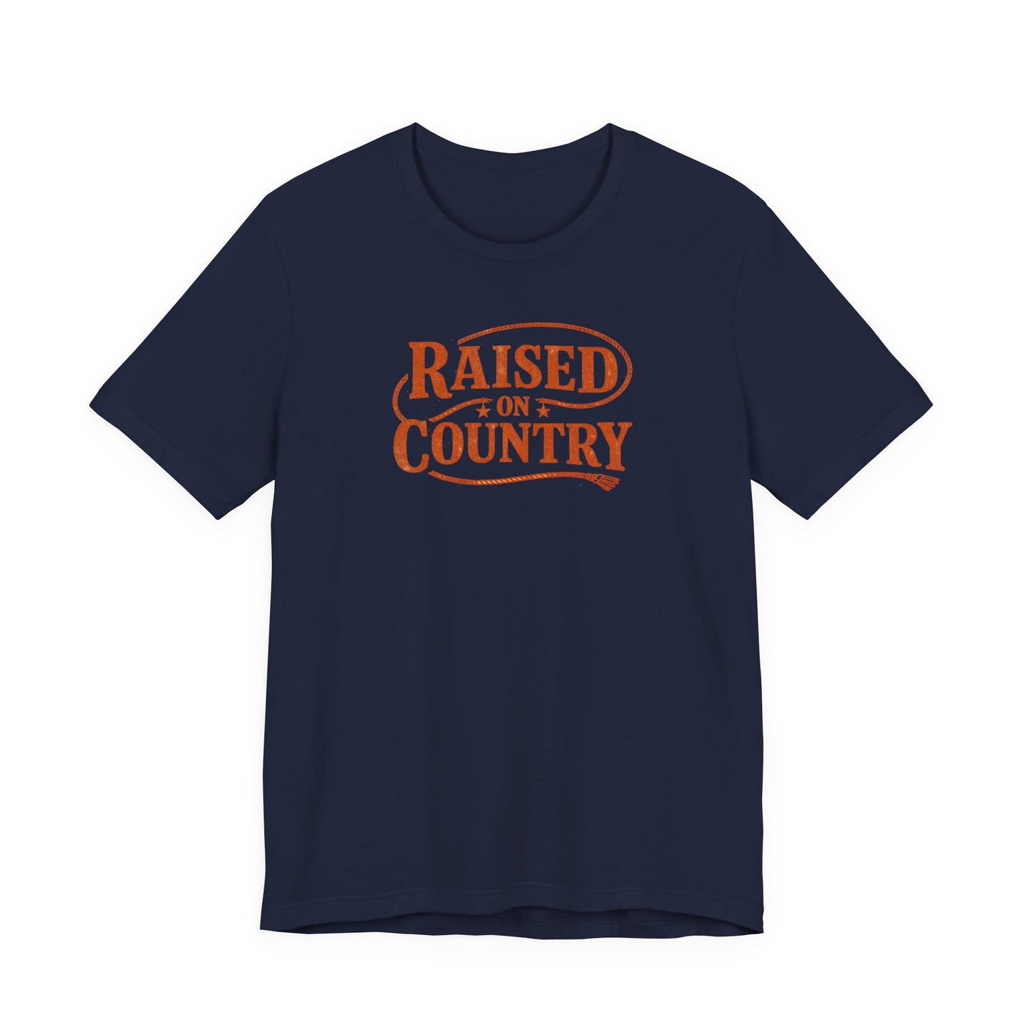 Raised on Country T-Shirt— Rustic Western Graphic Tee