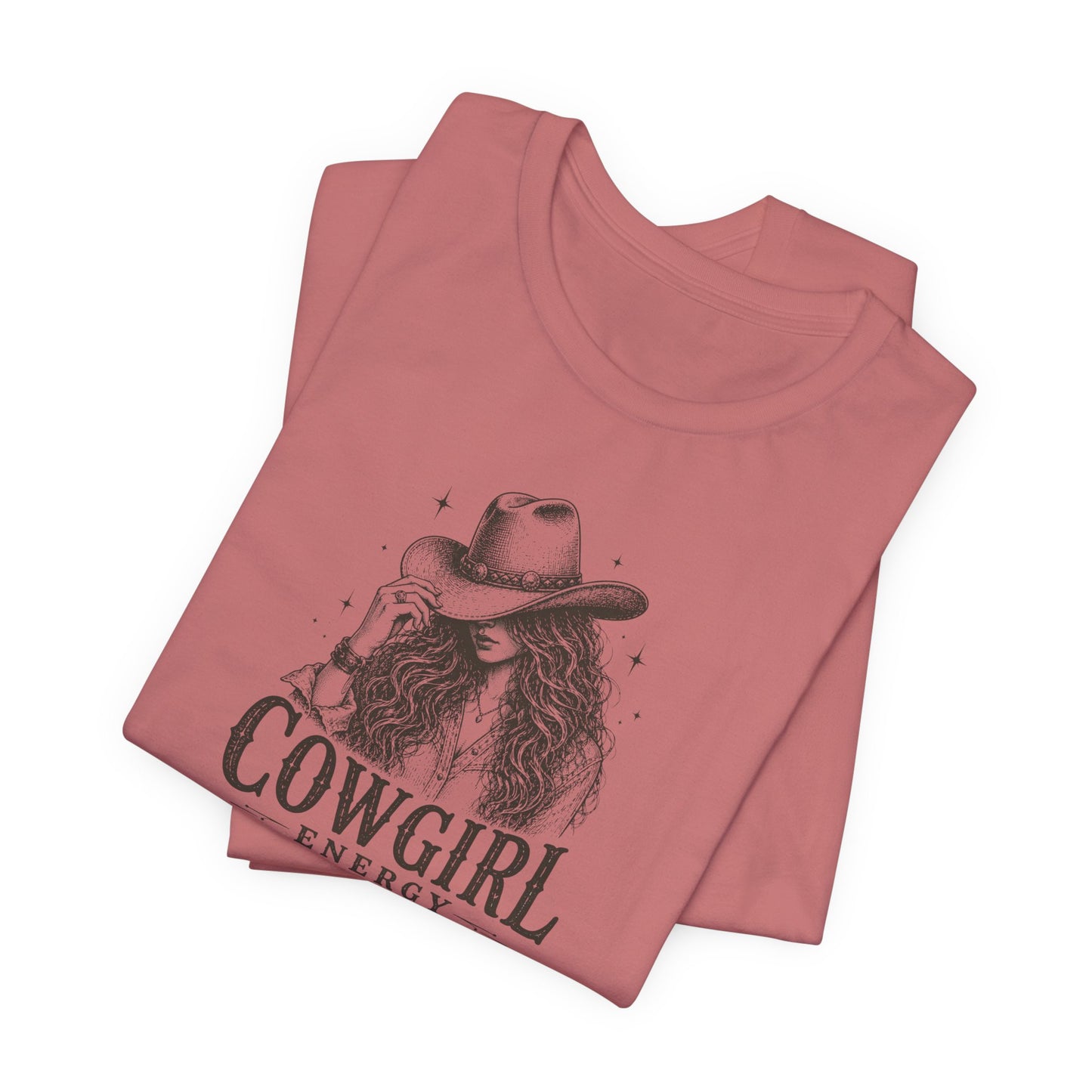 Cowgirl Energy T-Shirt – Western Cowgirl Graphic Tee