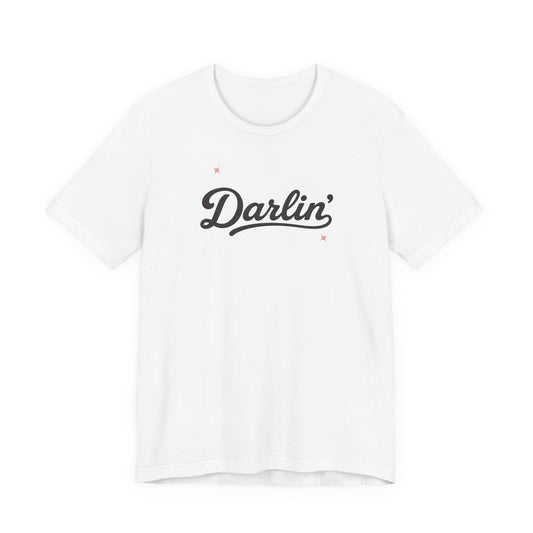 Darlin' Script  T-Shirt — Cute Retro Graphic T-Shirt
