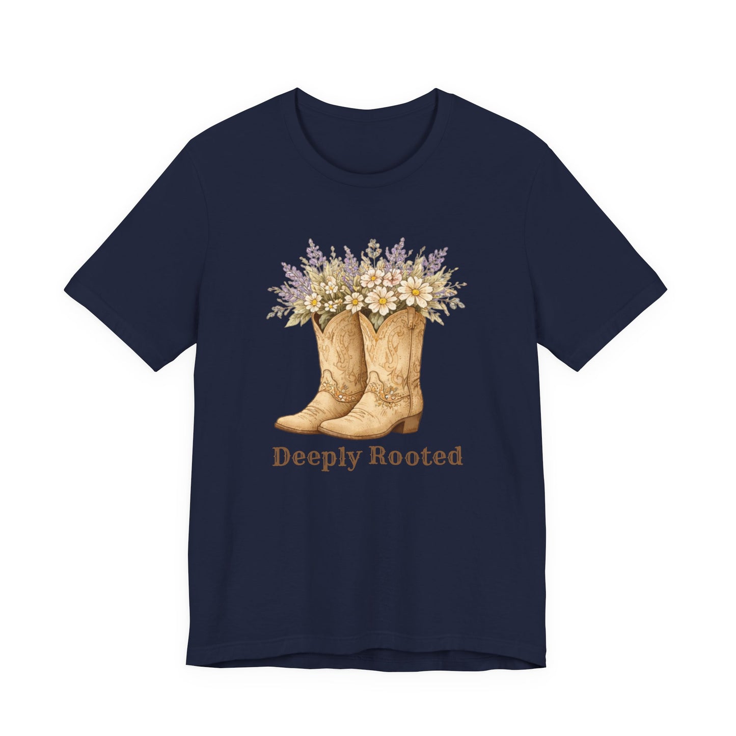 Deeply Rooted Cowboy Boots Floral T-Shirt