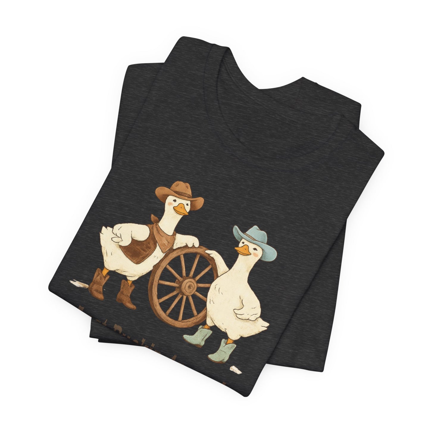 Just Duckin' Around T-Shirt— Vintage Western Duck Graphic T-Shirt