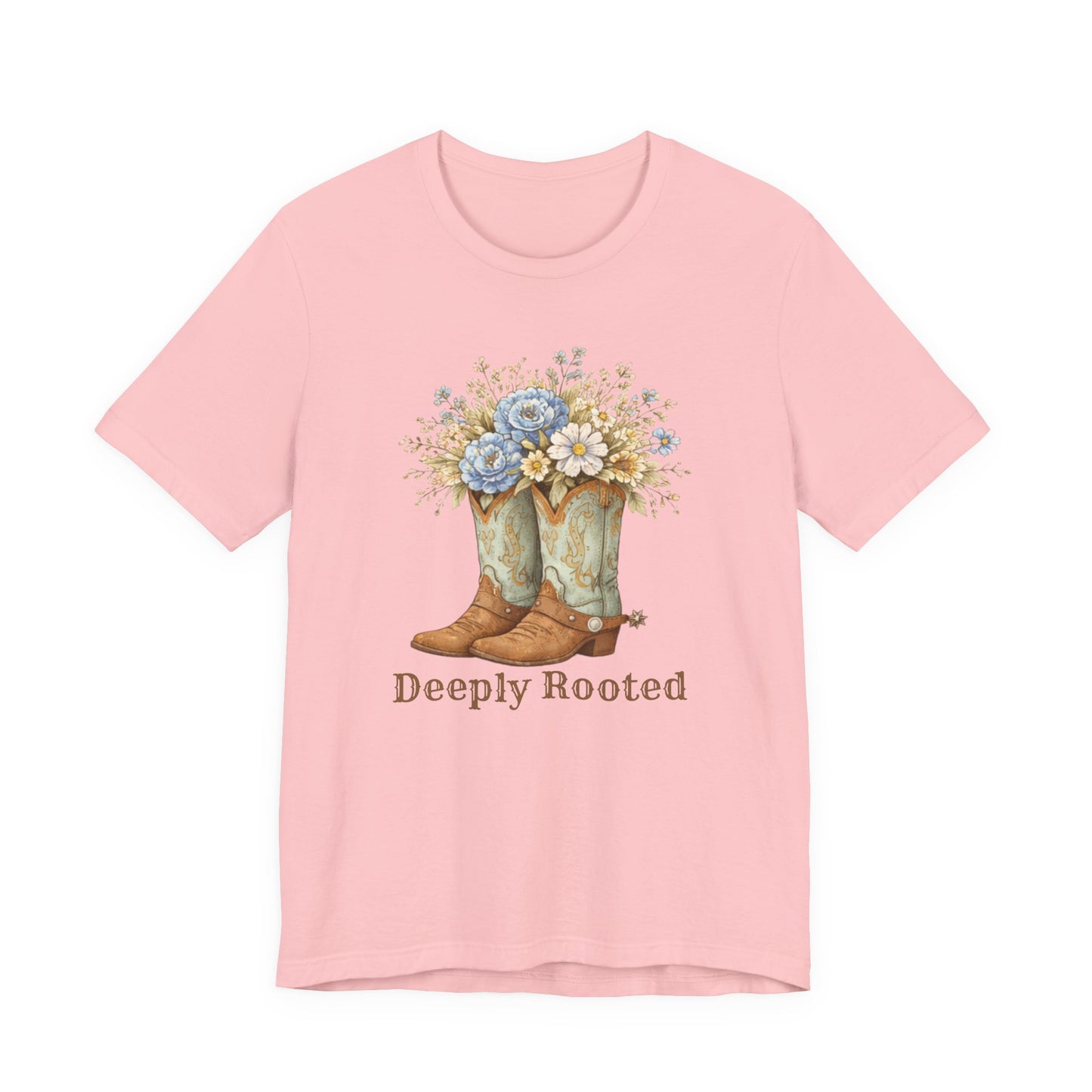 Deeply Rooted Cowboy Boots Floral T-Shirt