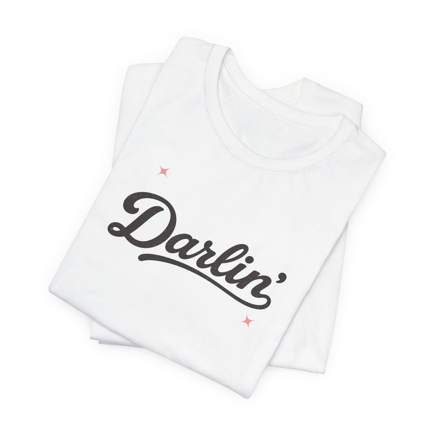 Darlin' Script  T-Shirt — Cute Retro Graphic T-Shirt