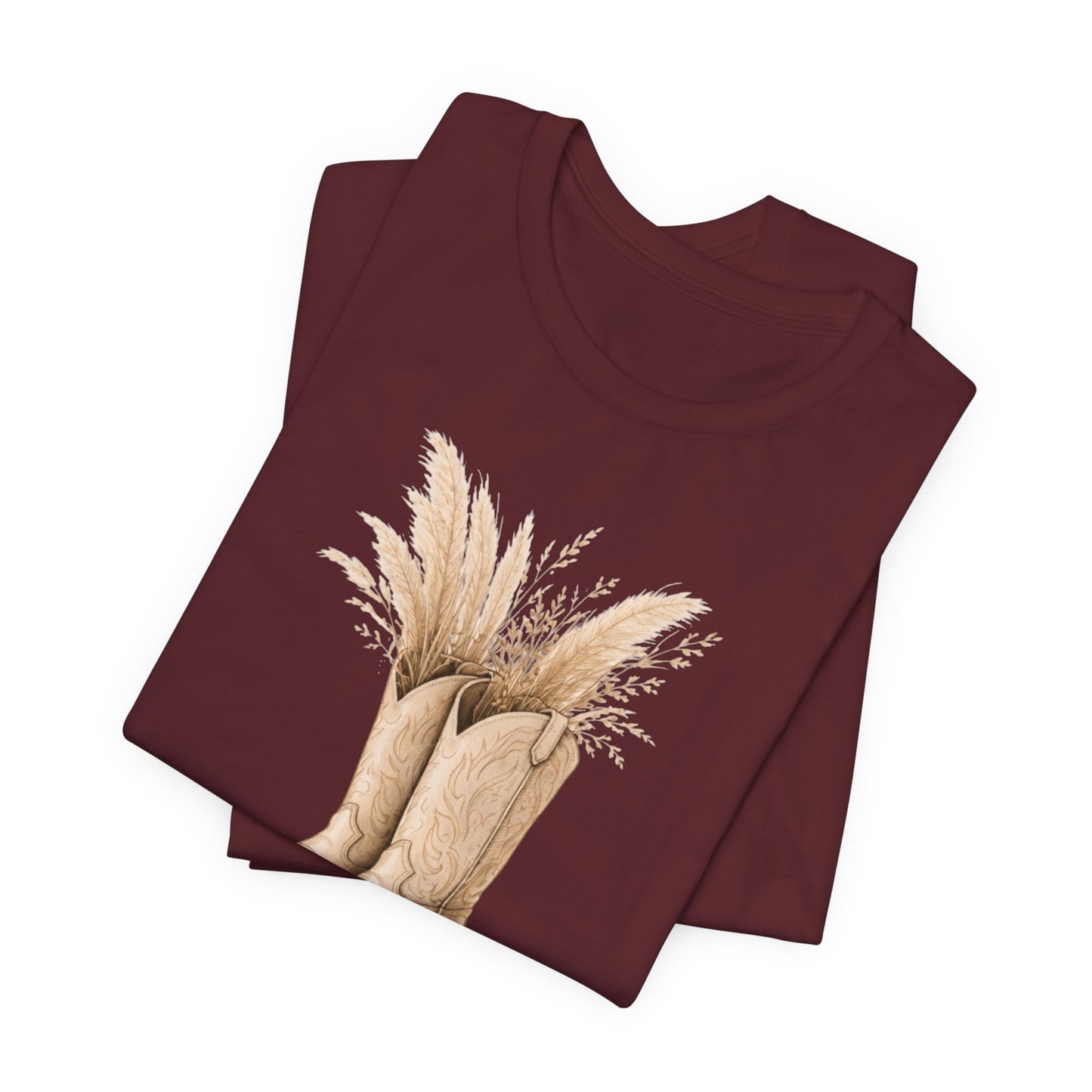 Cowboy Boots & Pampas Graphic T-Shirt
