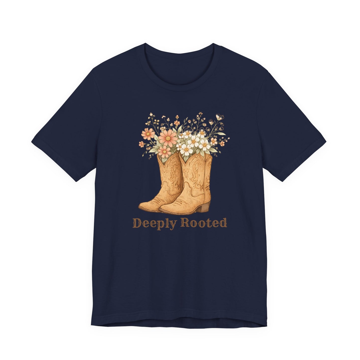 Deeply Rooted Cowboy Boots Floral T-Shirt