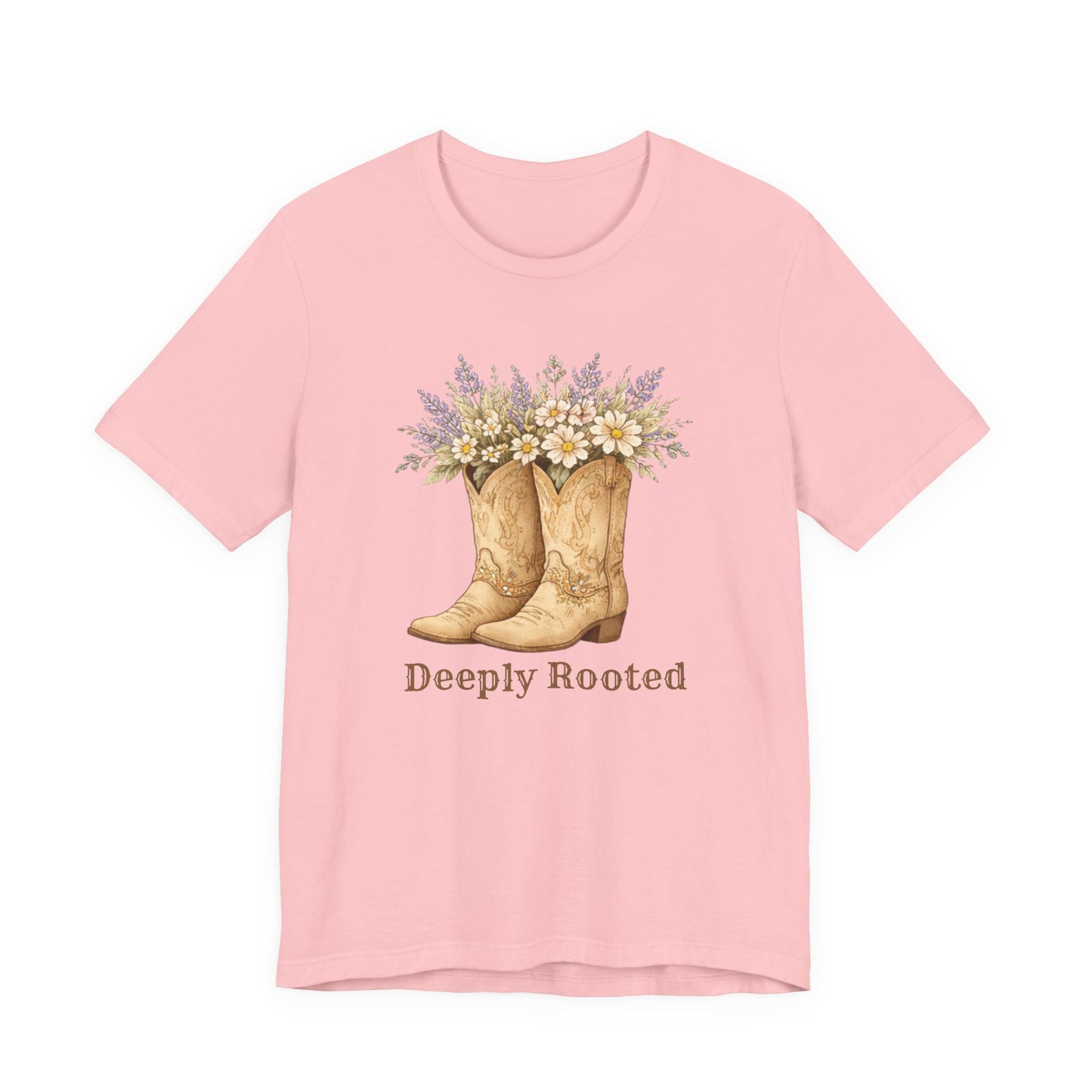 Deeply Rooted Cowboy Boots Floral T-Shirt