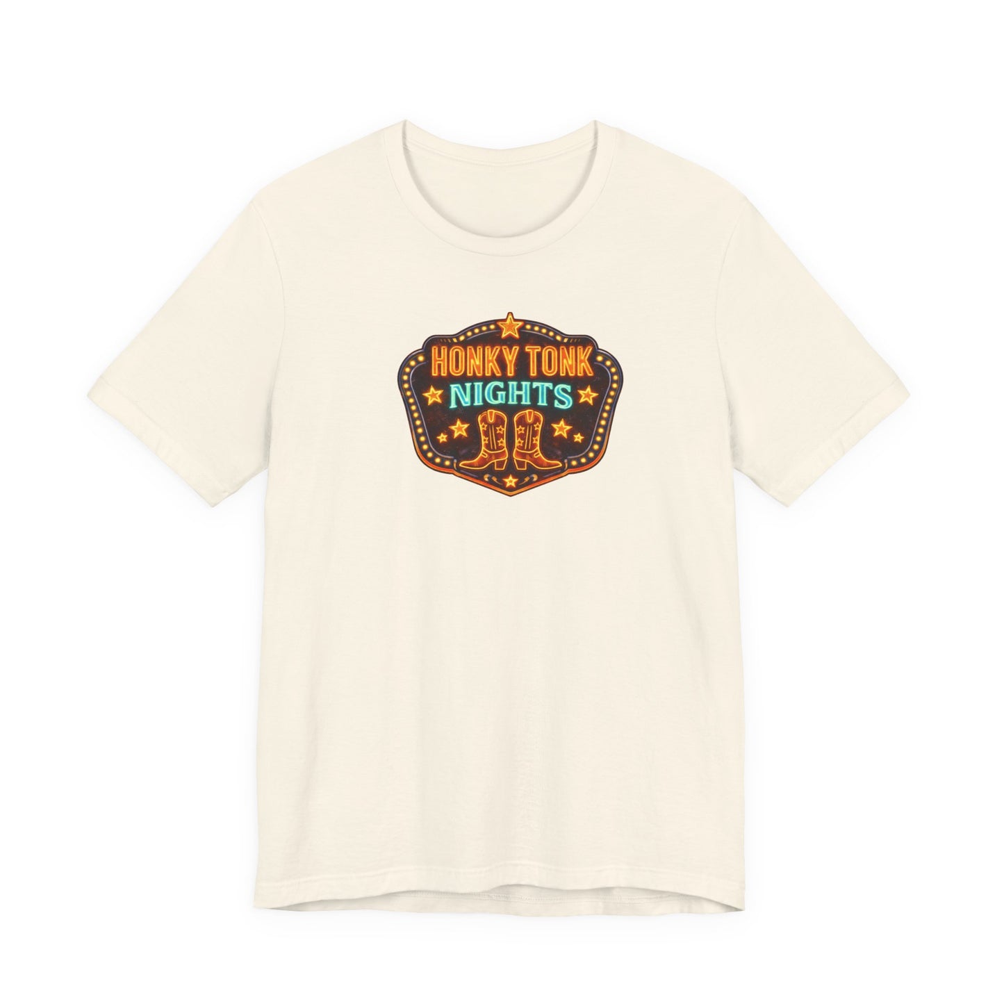 Honky Tonk Nights T-Shirt — Retro Country Western Tee