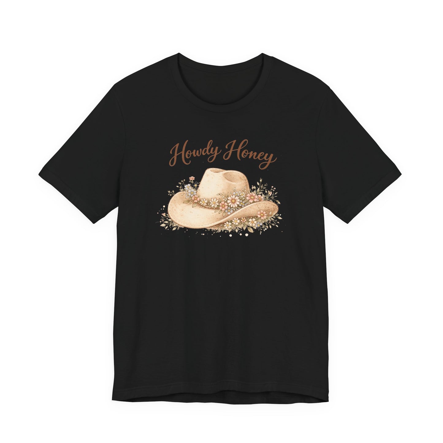 Howdy Honey Cowboy Hat T‑Shirt