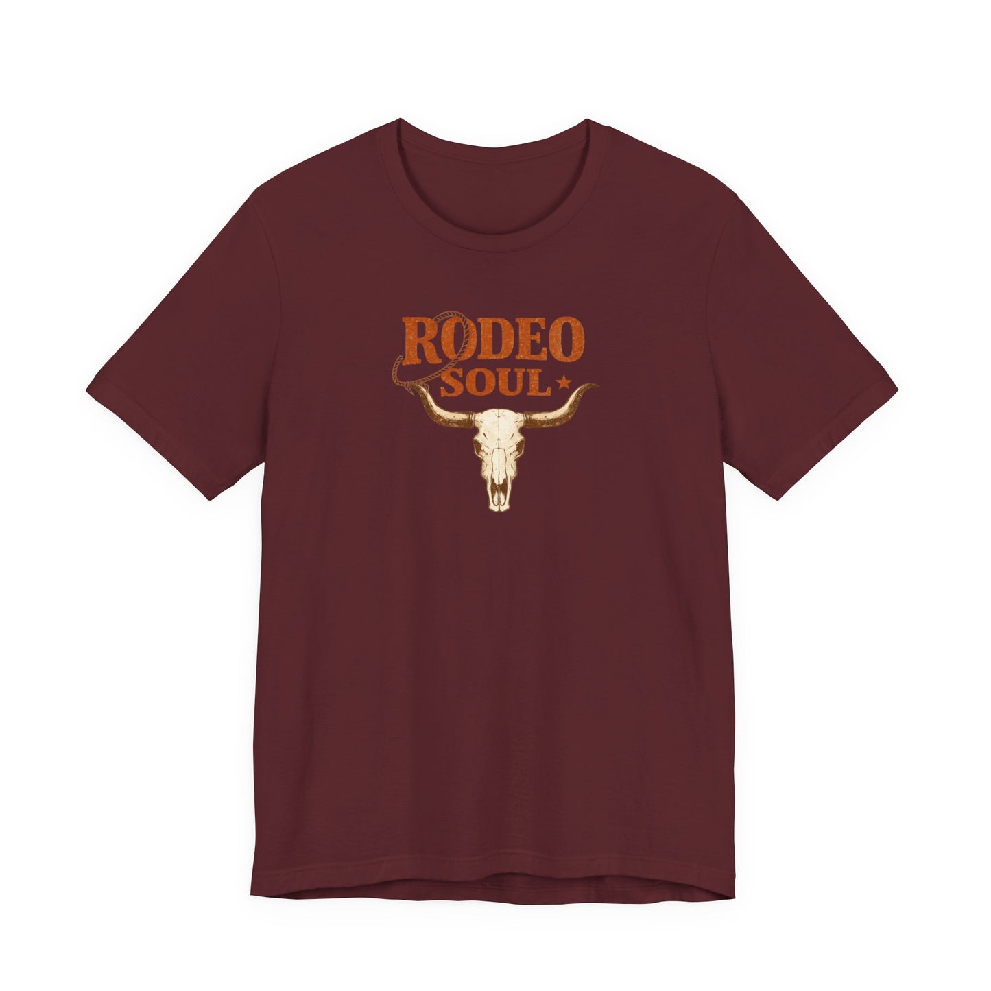 Rodeo Soul T‑Shirt — Western Skull Graphic Tee