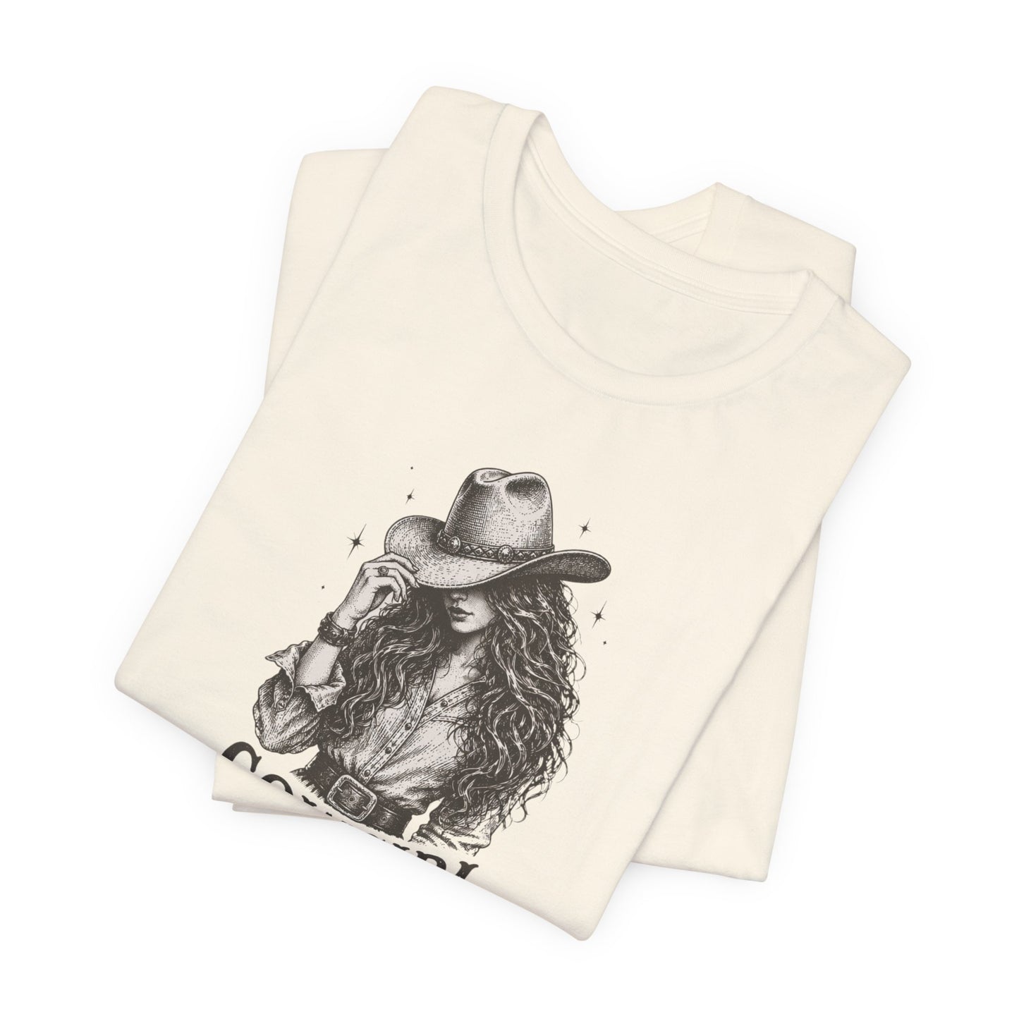 Cowgirl Energy T-Shirt — Western Cowboy Hat Graphic
