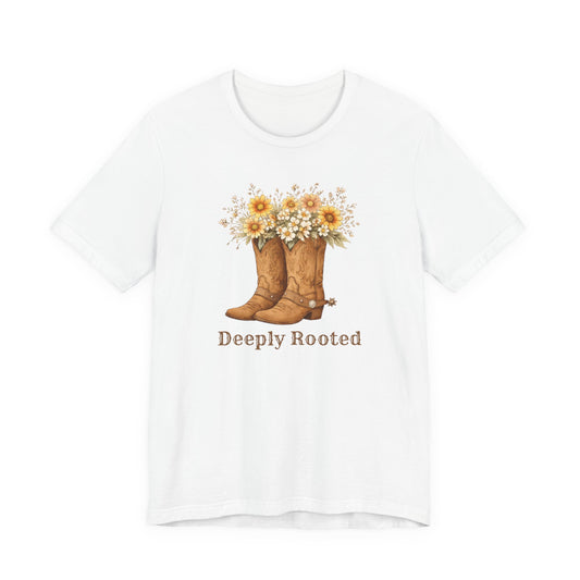Deeply Rooted Cowboy Boots Floral T-Shirt