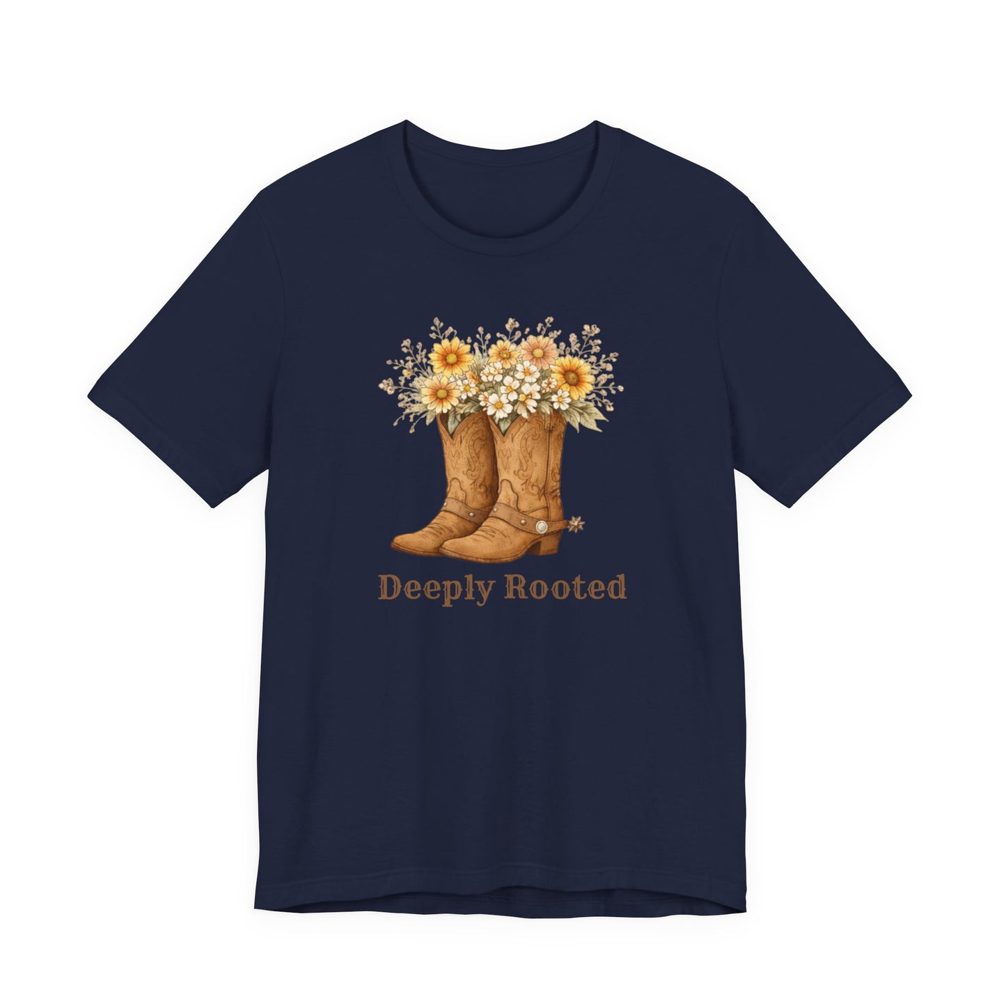 Deeply Rooted Cowboy Boots Floral T-Shirt