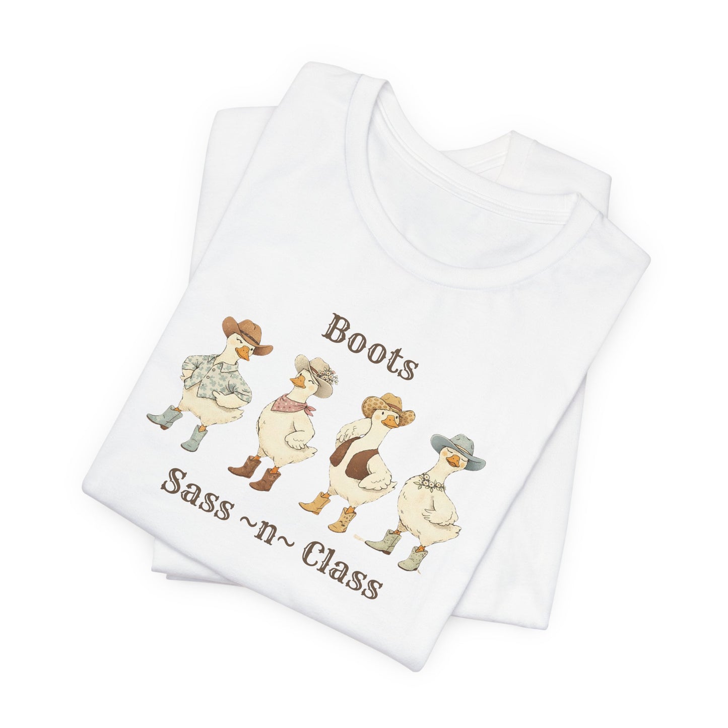 Boots Sass-n-Class Graphic T‑Shirt