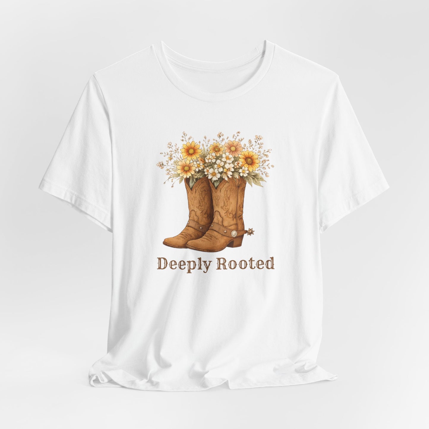 Deeply Rooted Cowboy Boots Floral T-Shirt