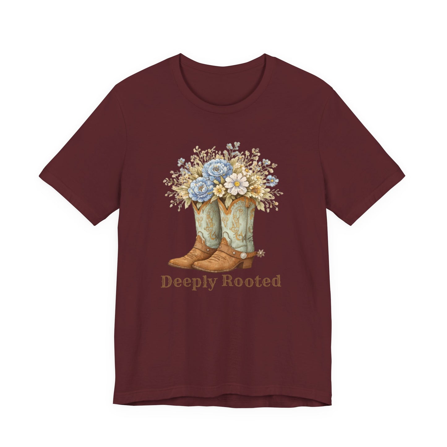 Deeply Rooted Cowboy Boots Floral T-Shirt