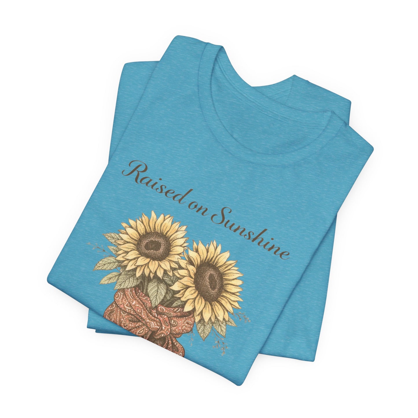 Raised on Sunshine Sunflower T-Shirt