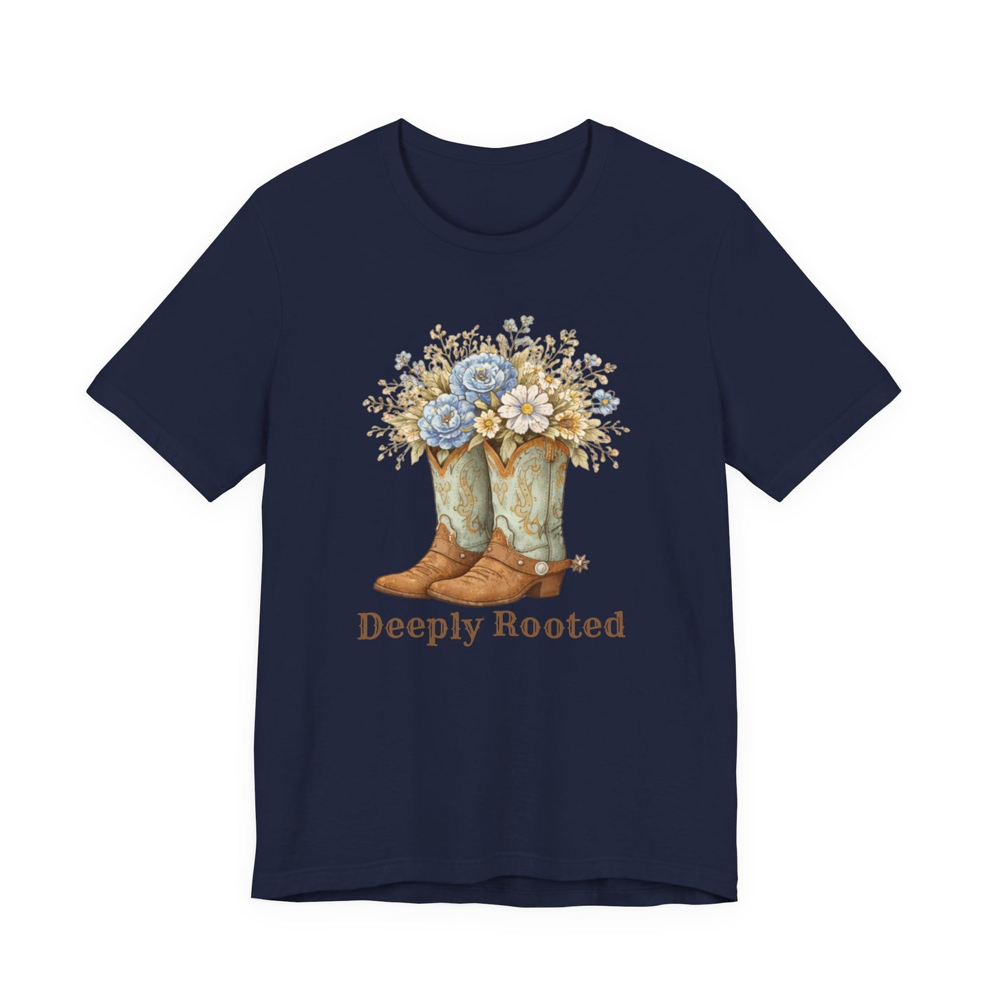 Deeply Rooted Cowboy Boots Floral T-Shirt