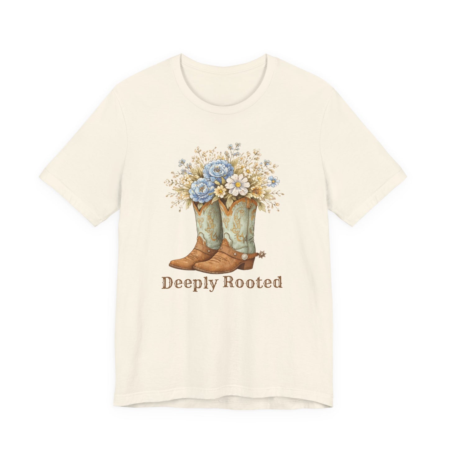 Deeply Rooted Cowboy Boots Floral T-Shirt