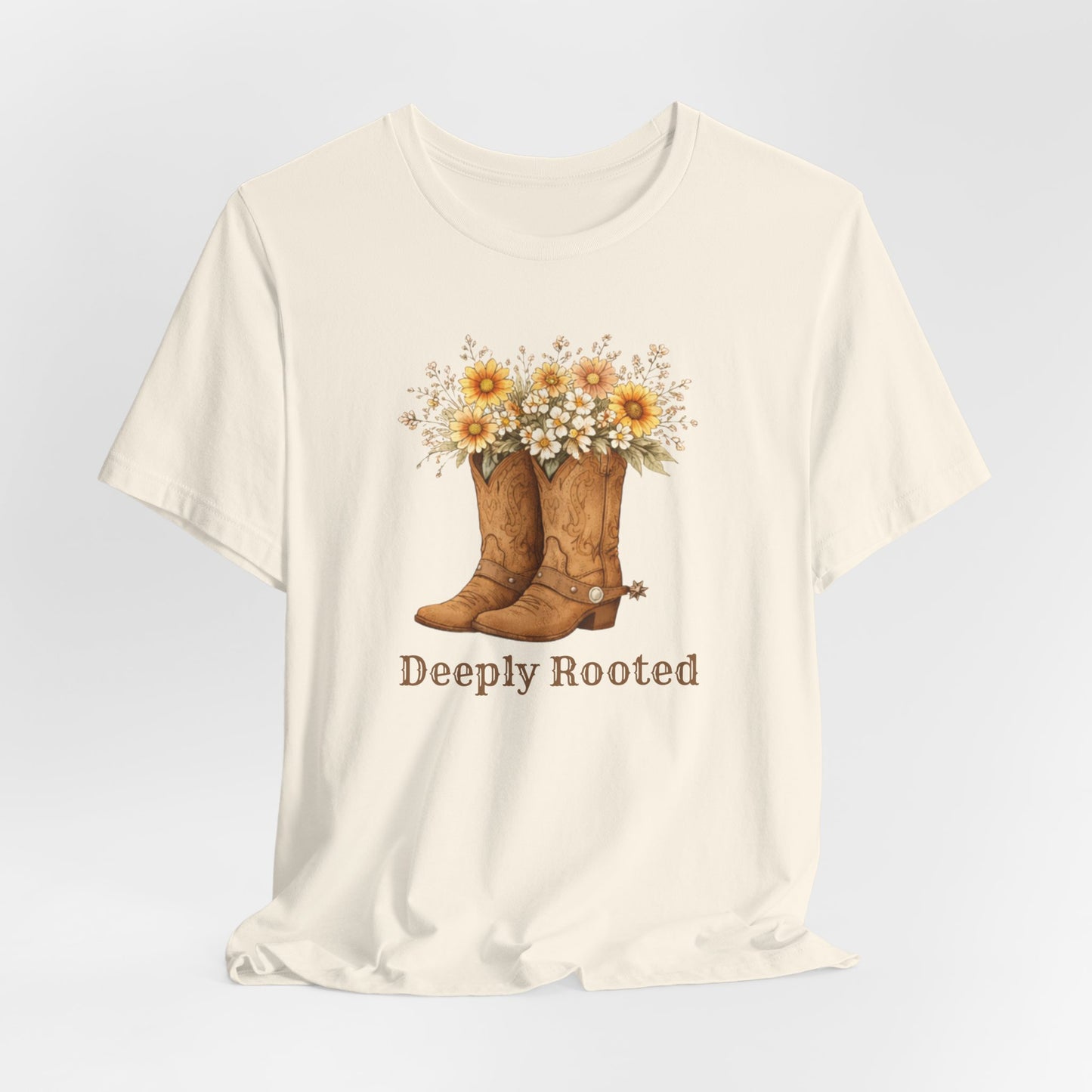 Deeply Rooted Cowboy Boots Floral T-Shirt