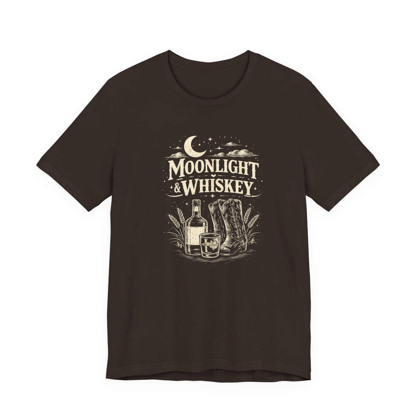 Rustic Moonlight & Whiskey T-Shirt
