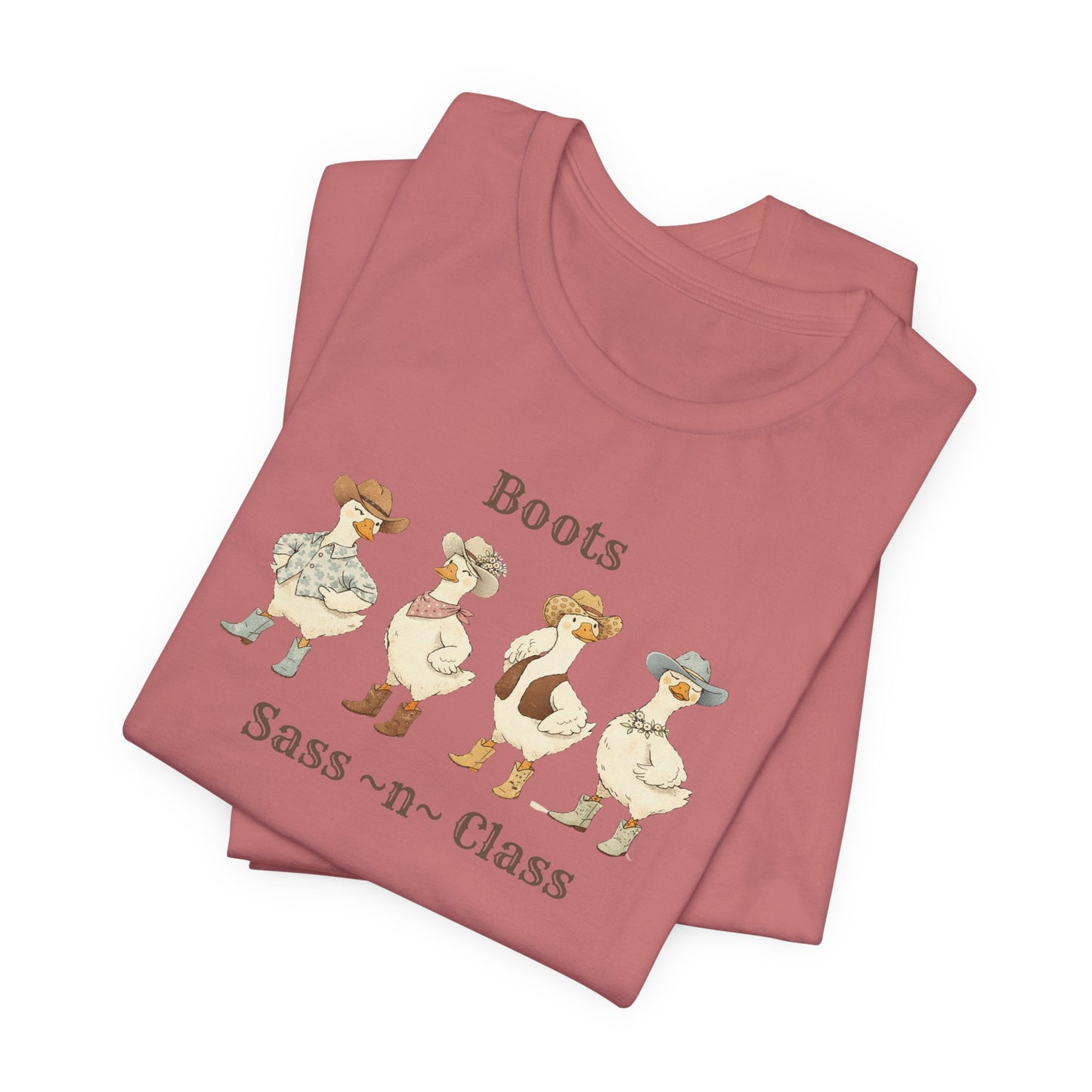 Boots Sass-n-Class Graphic T‑Shirt